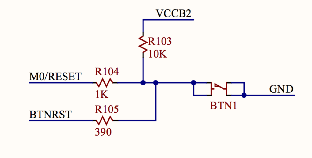 Digilent Atlys reset button schematic