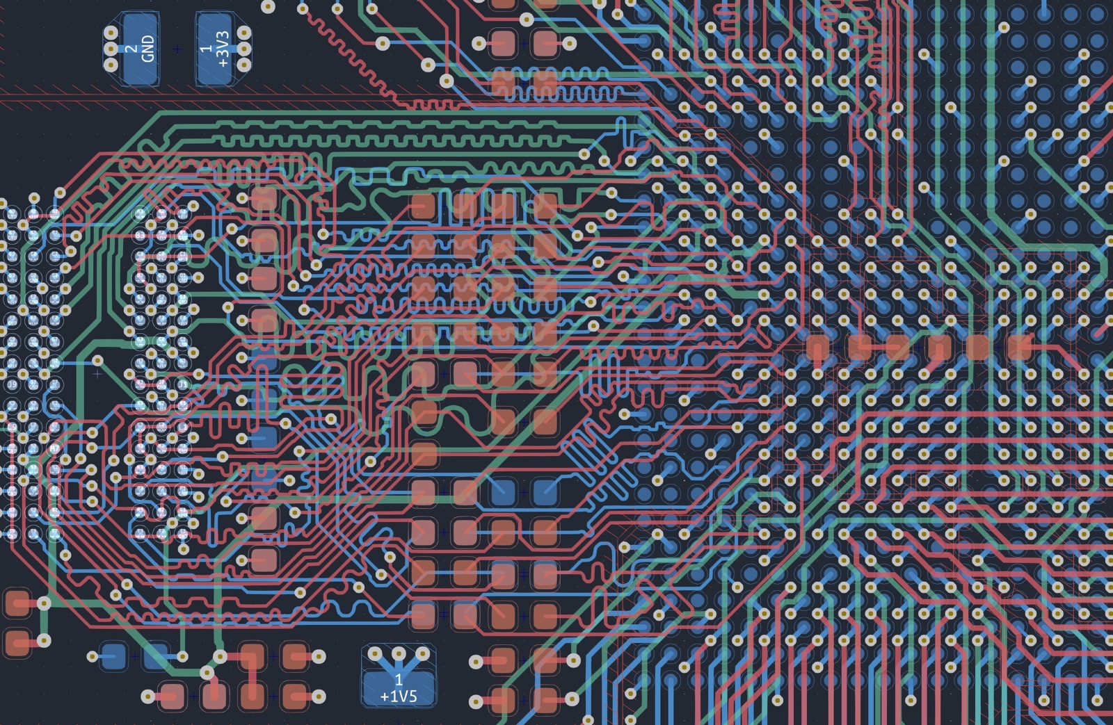 A large BGA, DDR3, & impedance control on a 6-layer PCB