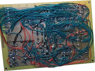 Gamesphere CPU board back side